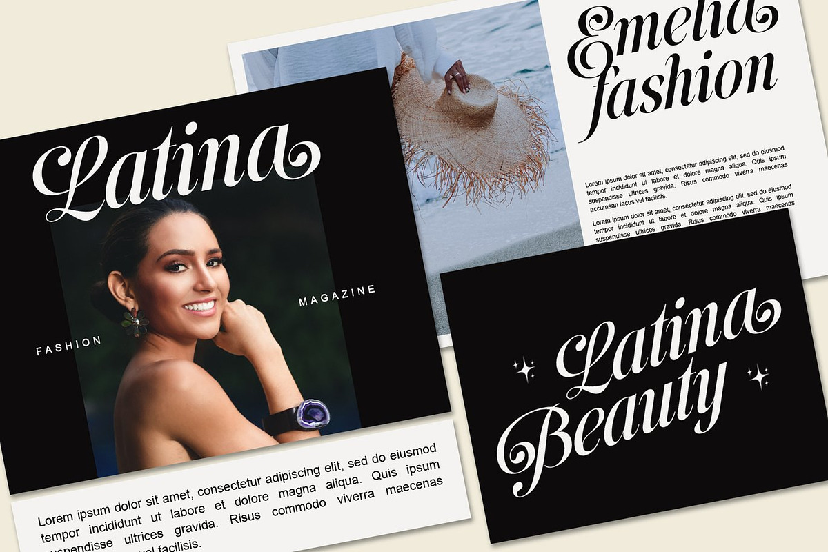 Kalista - Classy Elegant Serif, a Serif Font by Luna Shop (Photo 3 of 6)