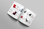 Square Interior Decor Catalog, a Magazine Template by Machel Design (Thumbnail 5 of 11)