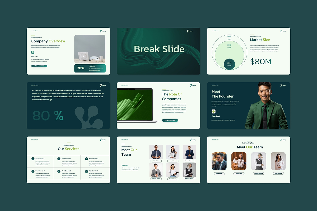 Digital Creative Startup PowerPoint, a Presentation Template by Premast (Photo 2 of 4)