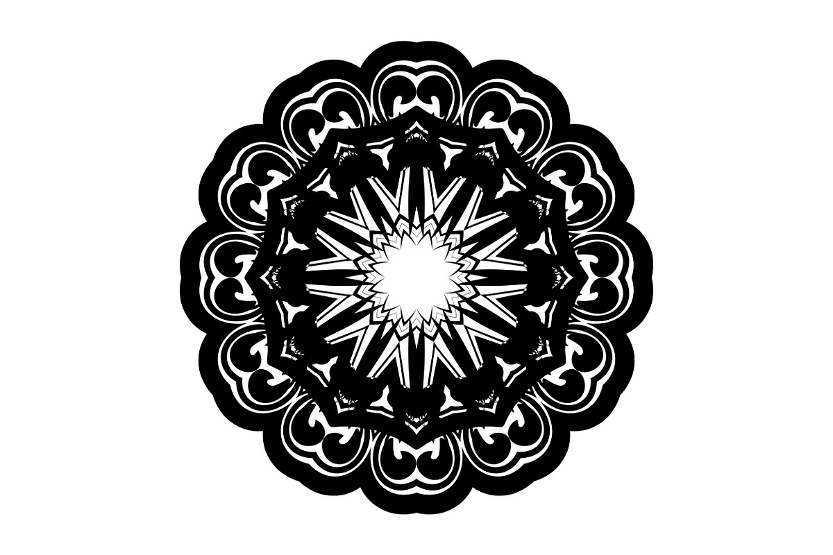 Spiritual Mandala Artwork Bundle, a Decorative Illustration by NJ Himel (Photo 63 of 104)