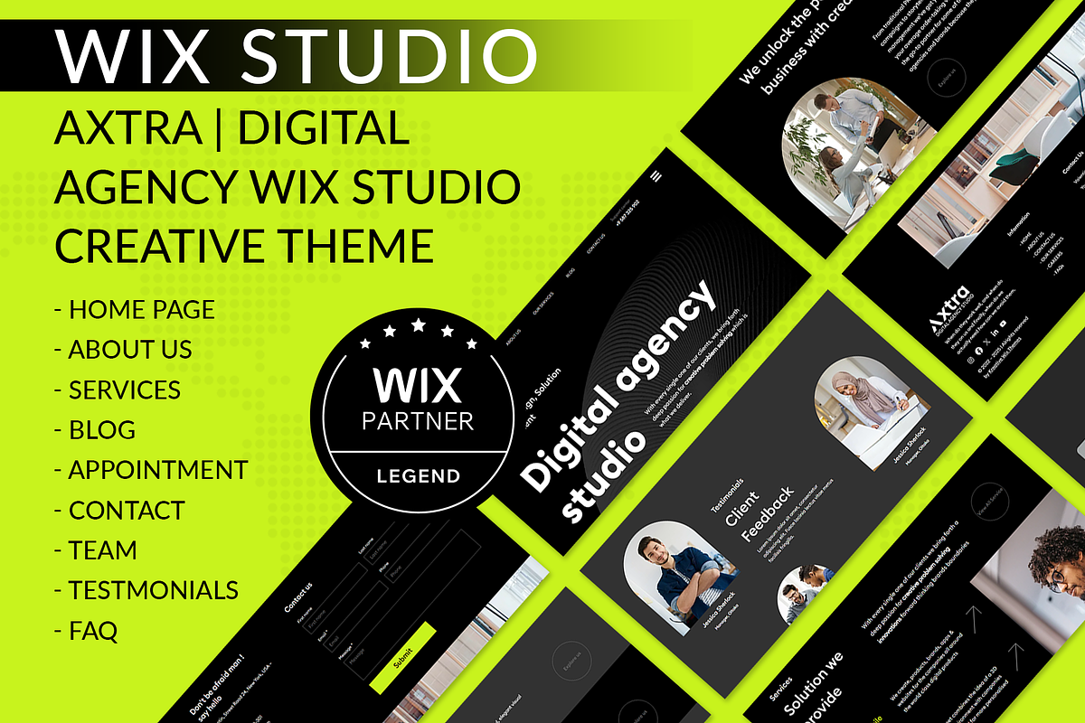 WIX STUDIO - DIGITAL AGENCY THEME, a Wix Template by Wix Creative Themes (Photo 2 of 2)