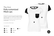 6x Women T-shirt Ghost Mock-ups Set, a Books & Magazine Mockup by Apparel_Mockups (Thumbnail 5 of 22)
