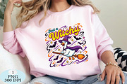 Just a Witchy Goose Halloween Stripe, a Seasonal Illustration by Daily.Designs (Thumbnail 3 of 5)