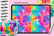 Procreate Tie Dye Textures brushes, a Brush Add-On by Revabrush (Thumbnail 7 of 11)
