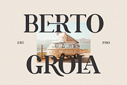 ROLATE Ligature Serif Typeface, a Serif Font by Alfinart (Thumbnail 2 of 10)
