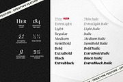Charlea Serif Family (20 Fonts), a Serif Font by Kereatype (Thumbnail 19 of 22)