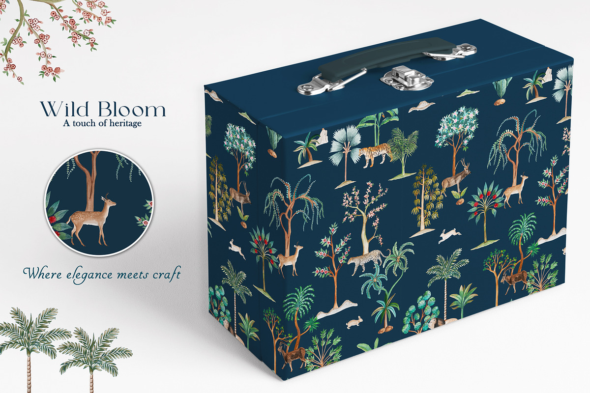 Wild Bloom Prints & Patterns, a Pattern Graphic by GND ART STUDIO (Photo 7 of 8)