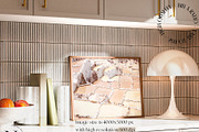 White Kitchen Interior Frame Mockup, a Product Mockup by N digital designs (Thumbnail 4 of 7)