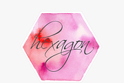 watercolor geometric shapes, a Shape Add-On by Anku Graphics (Thumbnail 2 of 5)
