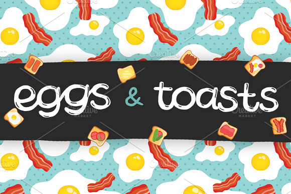Eggs and toasts preview 6