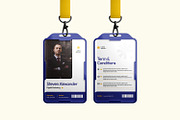 ID Card Template, a Card Template by Portocraft (Thumbnail 2 of 2)