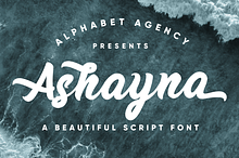 Ashayna Script Font