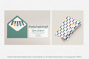 Holiday Lights Watercolors, an Illustration by Jeanette Pidi Design (Thumbnail 6 of 6)
