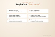 Bible Study Guide - All 66 Books, a Stationery Template by CropUp Creative (Thumbnail 9 of 10)