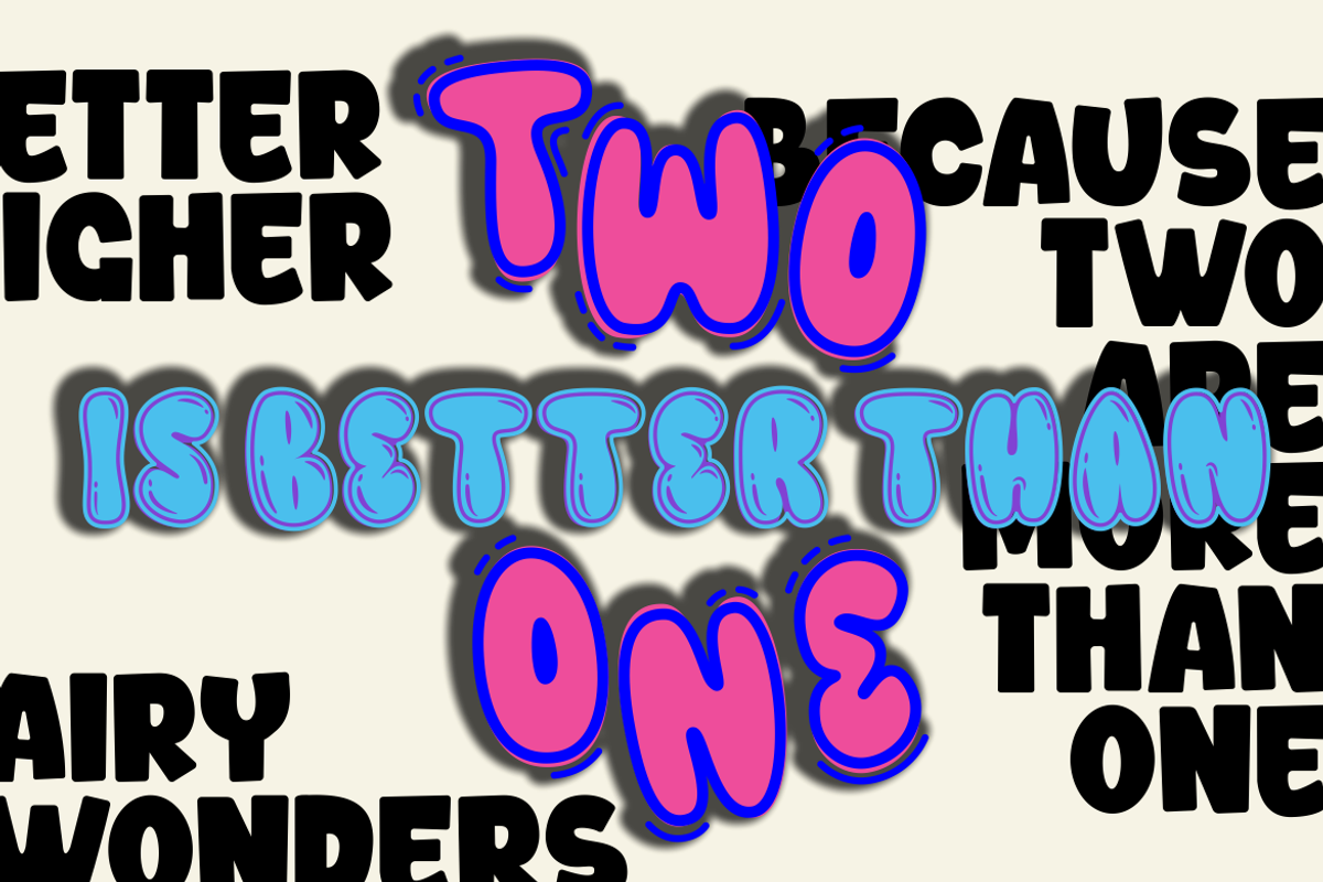 Airy Wonders - Balloon Font, a Font by PutraCetol Studio (Photo 2 of 11)