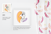 Decodance linear graphic, an Illustration by masha gross (Thumbnail 2 of 6)
