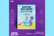 Easter egg hunt flyer template, a Flyer Template by kamalrawat_gd (Thumbnail 2 of 2)