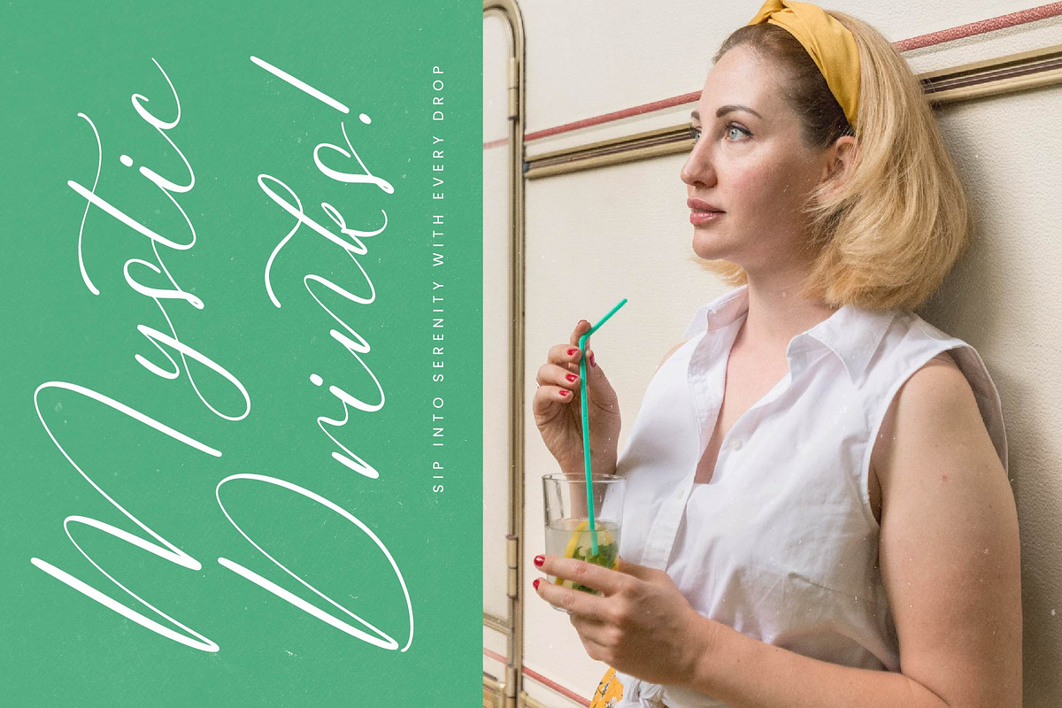 Sweetys Tasteria Modern Freestyle, a Script Font by Letterena Studios Script (Photo 6 of 15)