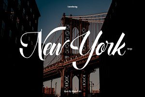 New York Script Font