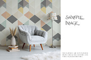 Living Room Wallpaper Mockups, a Product Mockup by mock-ups (Thumbnail 4 of 16)
