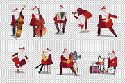 Christmas set with Santa., a Decorative Illustration by Laifalight (Thumbnail 4 of 12)