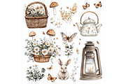 Prompt Neutral Spring Clipart, a Seasonal Illustration by Creative design (Thumbnail 6 of 7)
