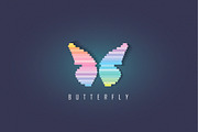 Spectrum Butterfly logo, a Branding & Logo Template by Polar Vectors (Thumbnail 1 of 5)