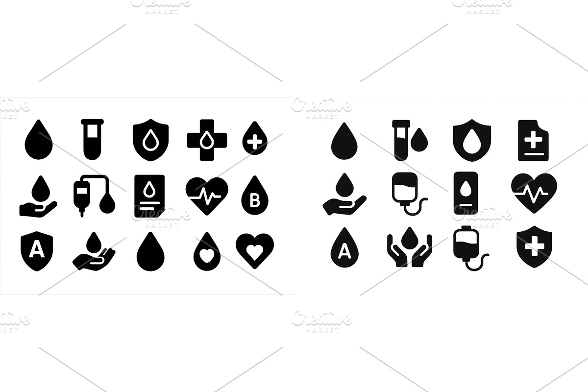 Web icons depicting health and, an Object Illustration by ZinetroN
