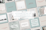 Ocean Instagram Templates Canva, a Social Media Template by IRISEA DESIGNS (Thumbnail 5 of 6)