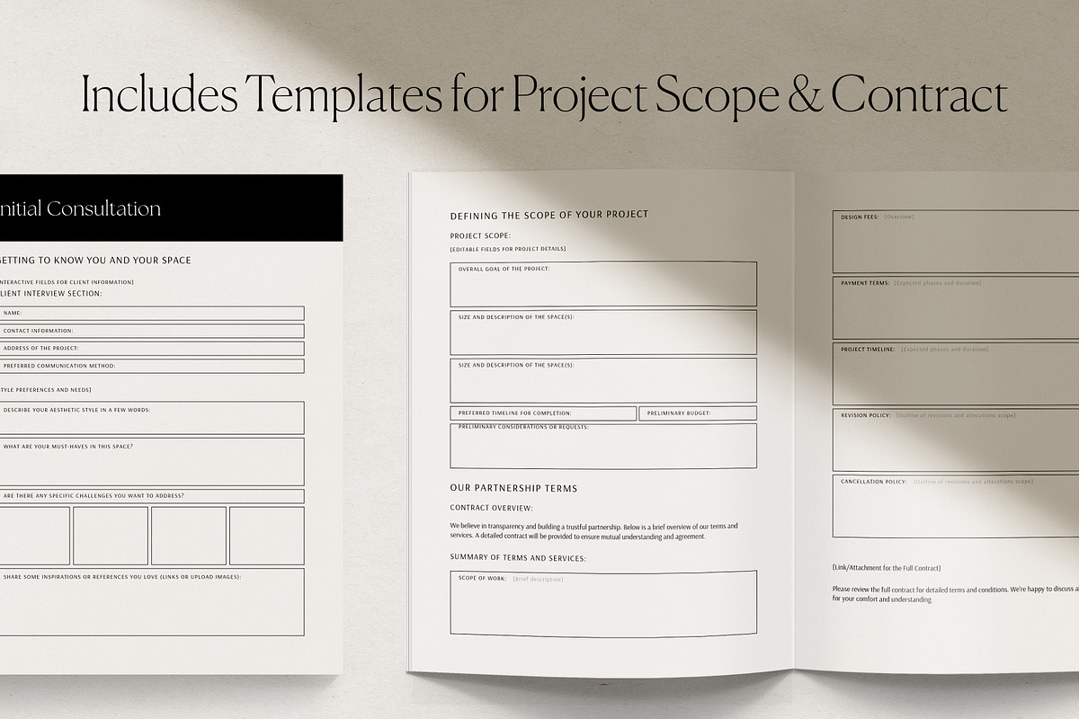 Interior Designer Service Guide, a Marketing Template by HelloKarla (Photo 2 of 10)