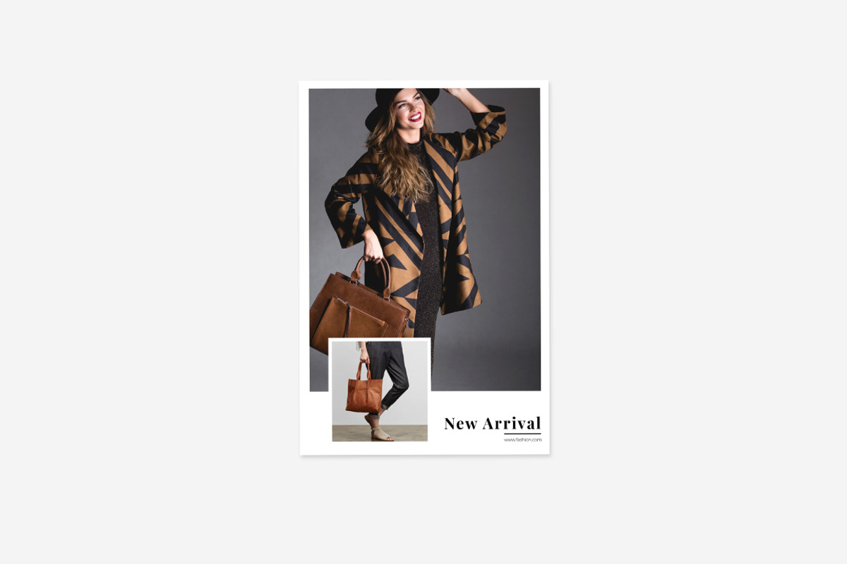 Fashion Postcard, a Card Template by Ahsanjaya (Photo 2 of 7)
