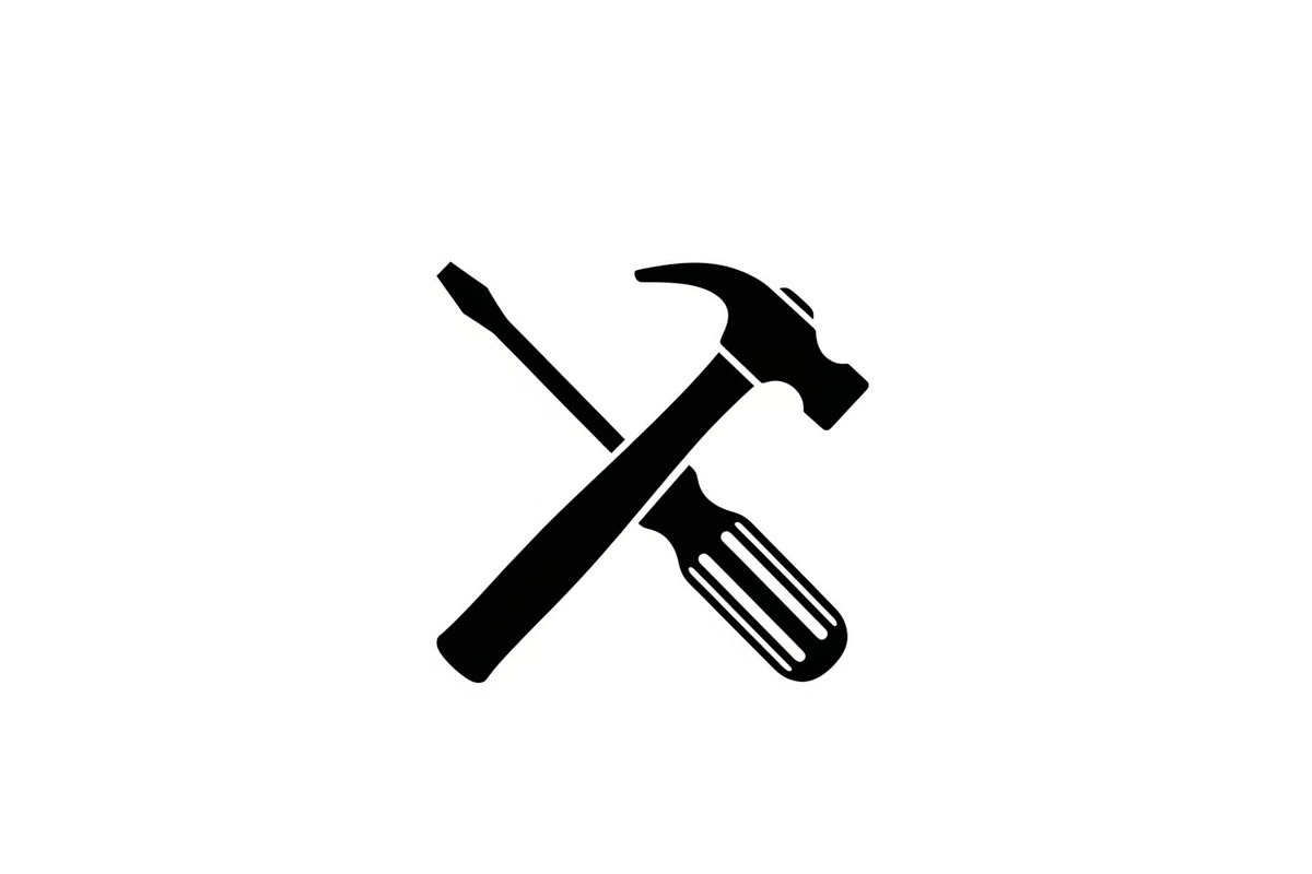 Crossed Hammer Screwdriver Icon, an Icon by musafir_fashion (Photo 3 of 10)