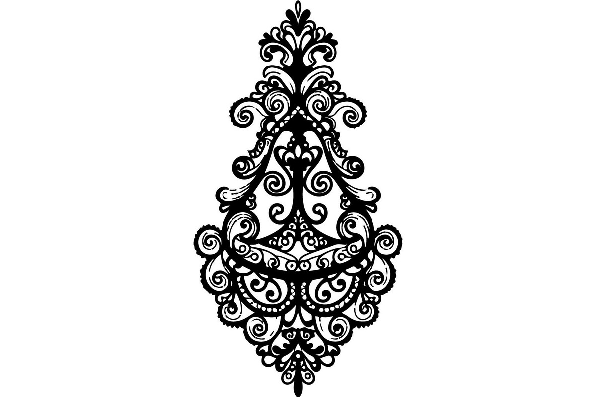Ornamental Earring SVG Bundle, an Object Graphic by Designer_Momina (Photo 10 of 20)