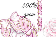 Carousel clipart, an Illustration by DarinaDigital (Thumbnail 5 of 5)