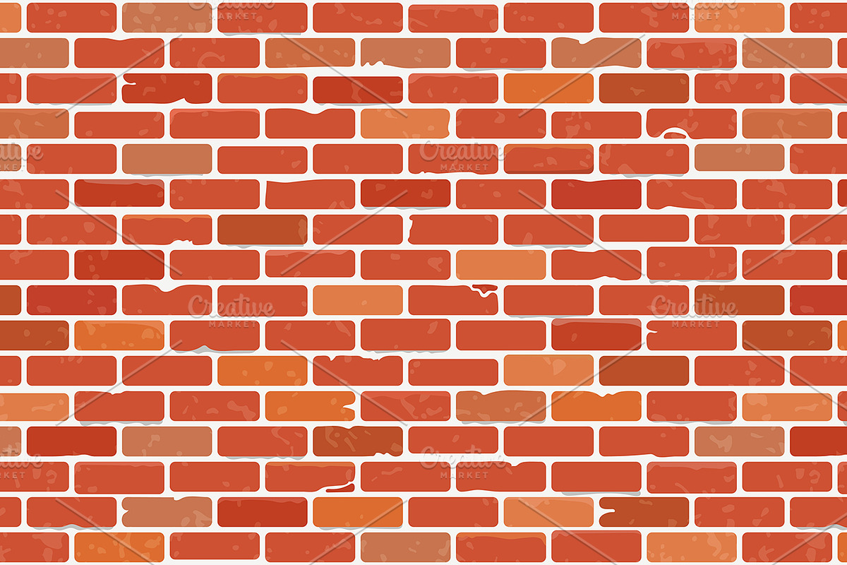 Set Seamless Brick Wall Textures, a Decorative Illustration by TAlex (Photo 5 of 6)