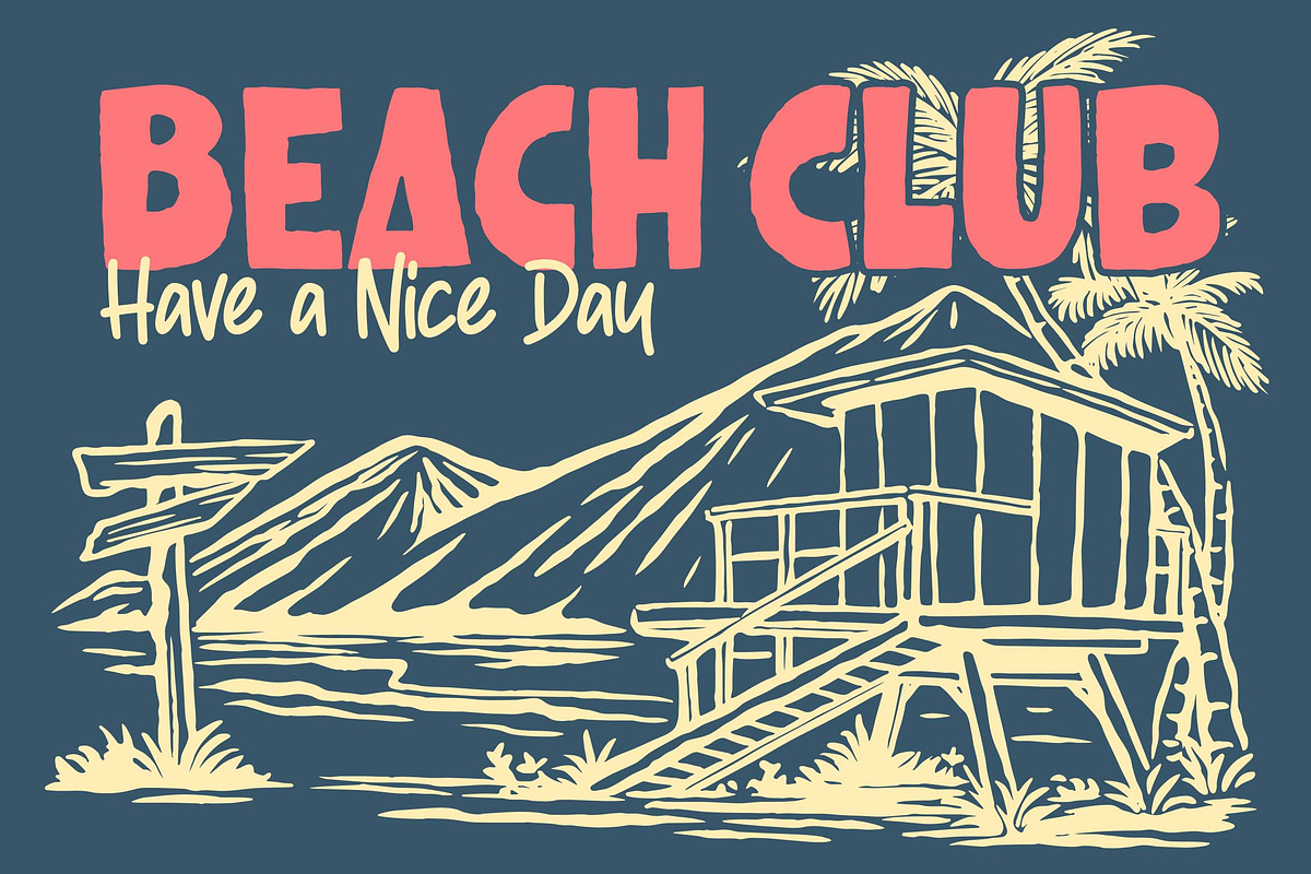 Elonic a Quirky Handmade Font, a Sans Serif Font by Blankids Studio (Photo 6 of 9)