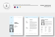 Resume/CV, a Resume Template by Form Fabrique (Thumbnail 2 of 14)