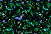 Riodinidae — Luxury Seamless Pattern, a Pattern Graphic by Designnina Shop (Thumbnail 6 of 14)