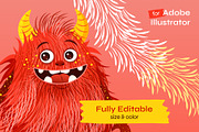 24 Fur Illustrator Brushes, a Brush Add-On by IuliiaSavko (Thumbnail 9 of 11)