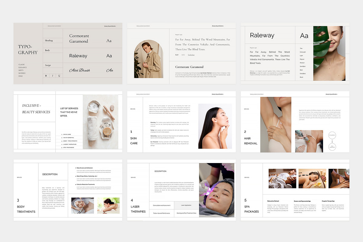 Kevve Beauty Clinic Powerpoint, a Presentation Template by kylyman (Photo 5 of 7)