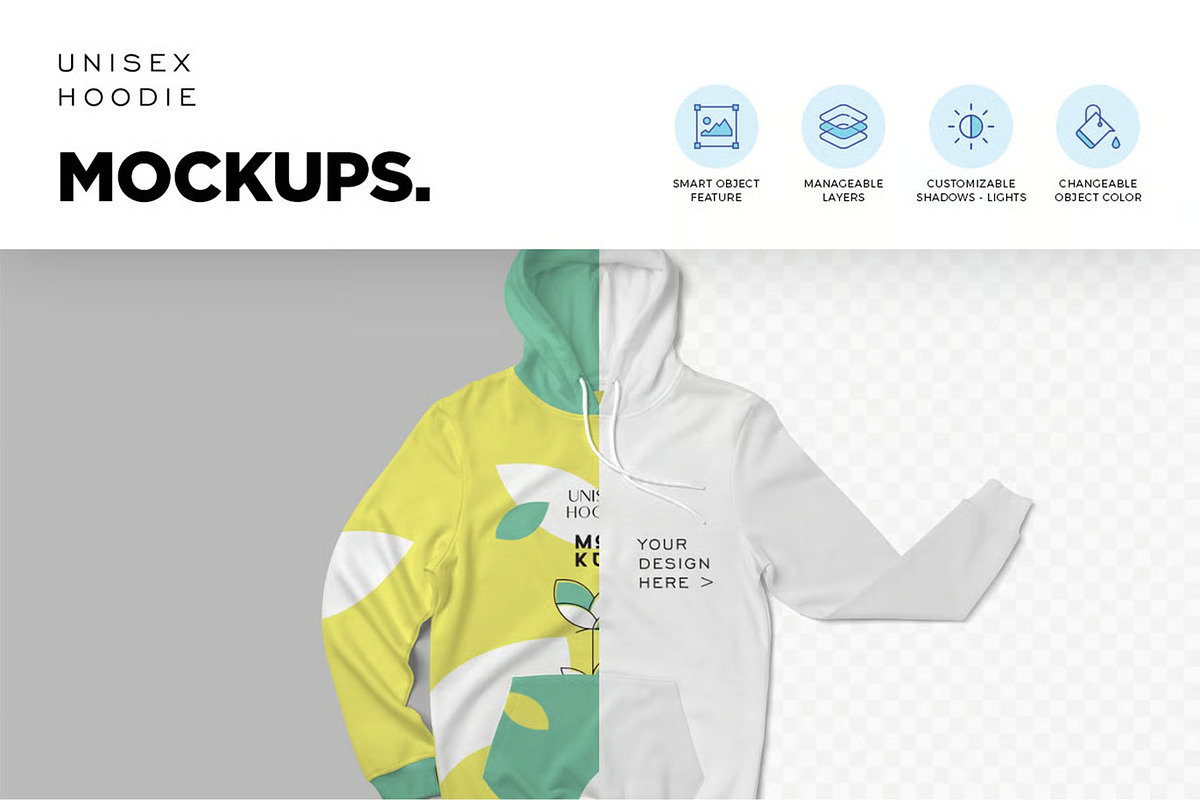 Hoodie Mockup, a Hoody Mockup by megostudi0 (Photo 2 of 6)