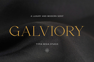 Galviory - Modern Serif