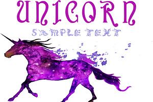 Unicorn Font