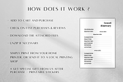 Printable Travel & Vacation Planner, a Stationery Template by BRANDcontent (Thumbnail 6 of 6)
