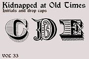 Kidnapped at Old Times 33, a Blackletter Font by Intellecta Design (Thumbnail 1 of 5)
