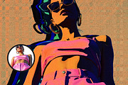 Shadow Offset Posturized Effect, a Layer Style Add-On by ContestDesign (Thumbnail 2 of 2)