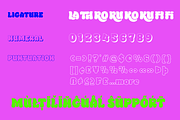 Ciroya - Bubble Font, a Sans Serif Font by twinstd (Thumbnail 9 of 10)