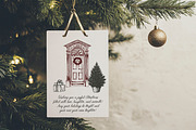 Vintage Charming Christmas Line Art, an Object Graphic by AnMark (Thumbnail 12 of 15)