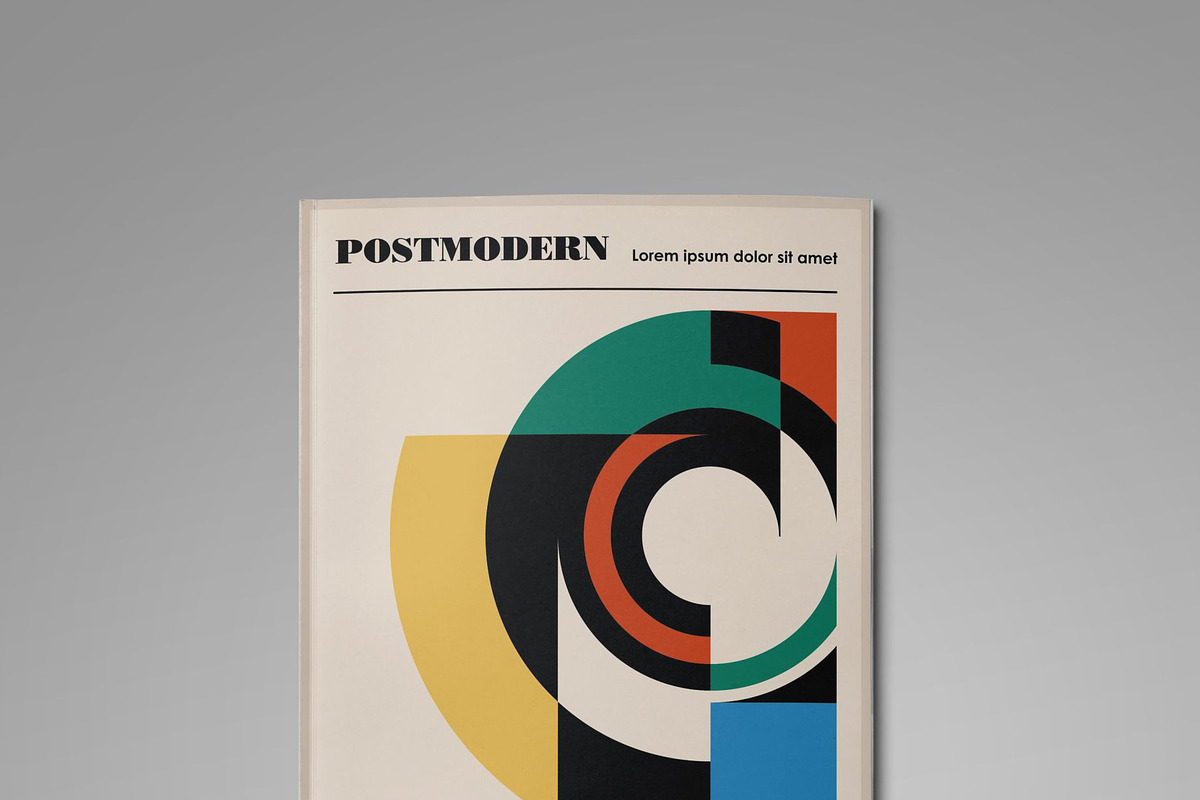 Artworks posters inspired postmodern, a Decorative Illustration by Pgmart (Photo 6 of 7)