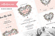 Heart Doodle Wedding Collection, an Invitation Template by Tazi Design (Thumbnail 2 of 3)